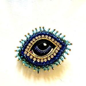 Celeste Mogador Eye Brooch